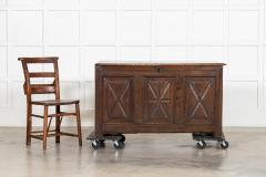 English Georgian Oak Coffer - 4393925