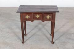 English Georgian Oak Lowboy - 2831626