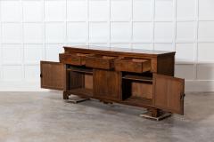 English Georgian Oak Provincial Dresser Base - 2843955
