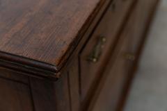 English Georgian Oak Provincial Dresser Base - 2843961
