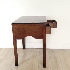 English Georgian Provincial Oak Side Table or Lowboy circa 1800 - 3766623