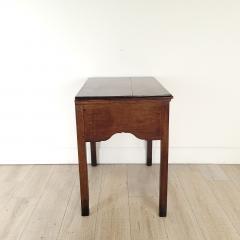 English Georgian Provincial Oak Side Table or Lowboy circa 1800 - 3766624