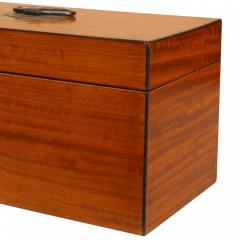 English Georgian Satinwood Tea Box - 4517483