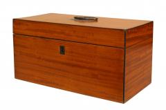 English Georgian Satinwood Tea Box - 4522231