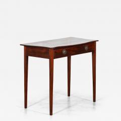 English Georgian Serpentine Mahogany Side Table - 4420120