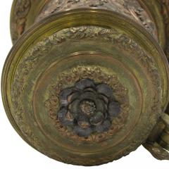 English Georgian Silver Plate Gilt Tankard - 4519585