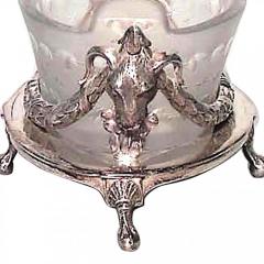 English Georgian Silver Plate Rams Head Centerpiece - 4666158