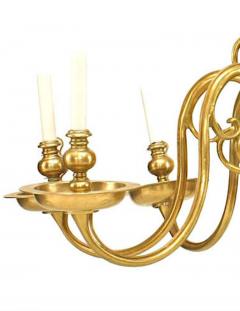 English Georgian Style Brass Chandelier - 734341