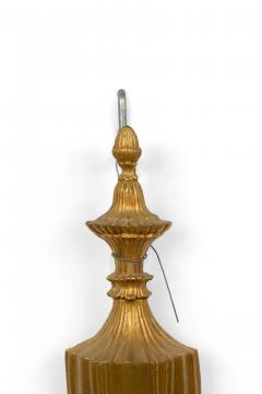 English Georgian Style Brass Vasiform Wall Sconces - 1398894