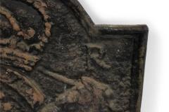 English Georgian Style Cast Iron Coat of Arms Wall Plaque - 4200419