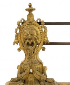 English Georgian Style Gilt Bronze Fire Fender - 4658476