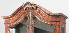 English Georgian Style Lacquered Chinoiserie Cabinet - 2798803