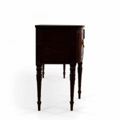 English Georgian Style Mahogany Bow Front Credenza - 2800015