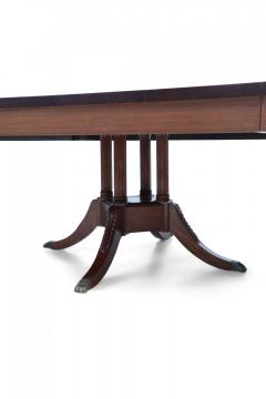 English Georgian Style Monumental Wooden Conference Table - 4628896