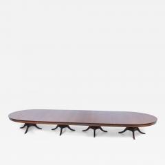 English Georgian Style Monumental Wooden Conference Table - 4644130