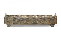 English Georgian Style Silver Plate Serving Tray - 4201287