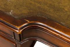 English Georgian Style Wooden Kneehole Partners Desk - 4653087
