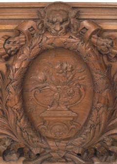 English Georgian Walnut Wreath Wall Plaques - 4321482