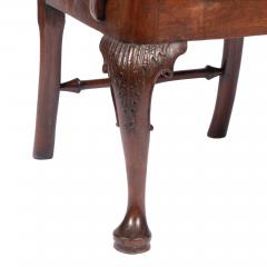English Georgian mahogany armchair with upholstered slip seat 1720 - 2710792