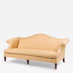 English Georgian style Beige Loveseat - 4227189