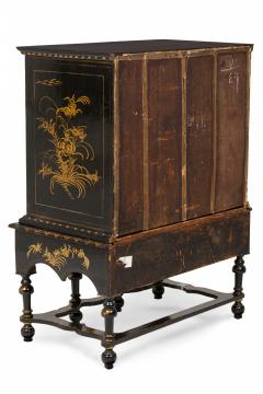 English Georgian style Highboy Chest Chinoiserie Style - 4169587