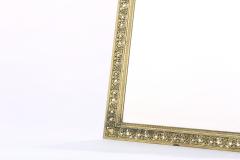 English Gilt Brass Framed Beveled Vanity Mirror - 1965173