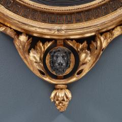 English Gilt Convex Girandole Mirror Circa 1805 1810 - 3818780