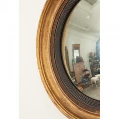 English Gold Gilt Convex Mirror - 2926830