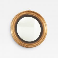 English Gold Gilt Convex Mirror - 2970825