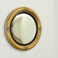 English Gold Gilt Convex Mirror - 3575385