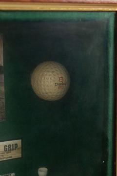 English Golf Display Case Wall Plaque - 4517723