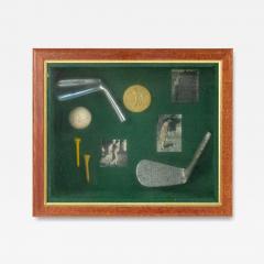 English Golf Display Case Wall Plaque - 4538978