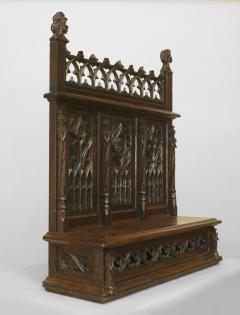 English Gothic Oak Altar - 4520726
