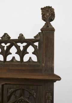 English Gothic Oak Altar - 4520728