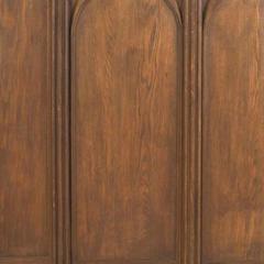 English Gothic Revival Oak Panel Railings - 4322599