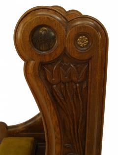 English Gothic Revival Oak Prie dieu - 2801696