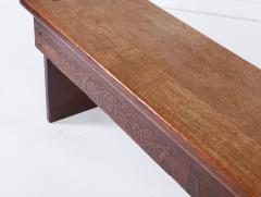 English Hall Bench c 1910 - 4558210