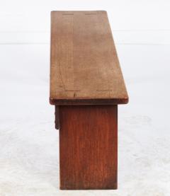 English Hall Bench c 1910 - 4558212