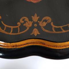 English Hand Painted Tilt Top Tables Pair 19th Century - 160966