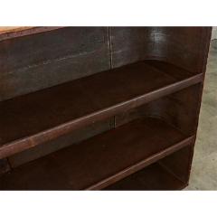English Huffer Pine Demilune Warming Cabinet - 4798406