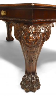 English Irish Georgian Mahogany Table Desk - 1429424