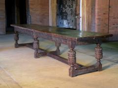 English Jacobean Early 17th Century Oak Long Refectory Table - 4311396