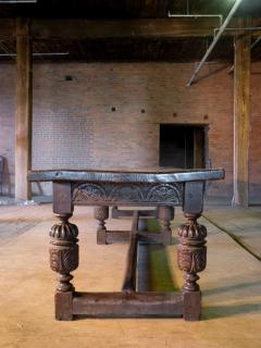 English Jacobean Early 17th Century Oak Long Refectory Table - 4311398