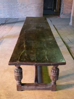 English Jacobean Early 17th Century Oak Long Refectory Table - 4311400