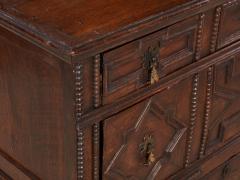 English Jacobean Geometric Molded Chest - 3680253