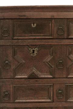 English Jacobean Style Oak Chest - 2797778