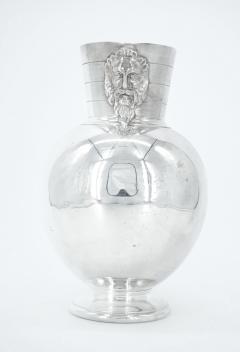 English Late 19th Century Silver Plate Tableware Serving Water Pitcher - 3168856