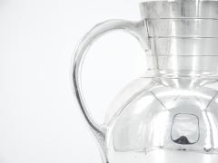 English Late 19th Century Silver Plate Tableware Serving Water Pitcher - 3168859