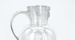 English Late 19th Century Silver Plate Tableware Serving Water Pitcher - 3168861