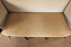 English Late Georgian Mahogany Settee - 4375770